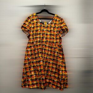 Disney x Stitch Shoppe by Loungefly Plus Size Halloween AOP Dress